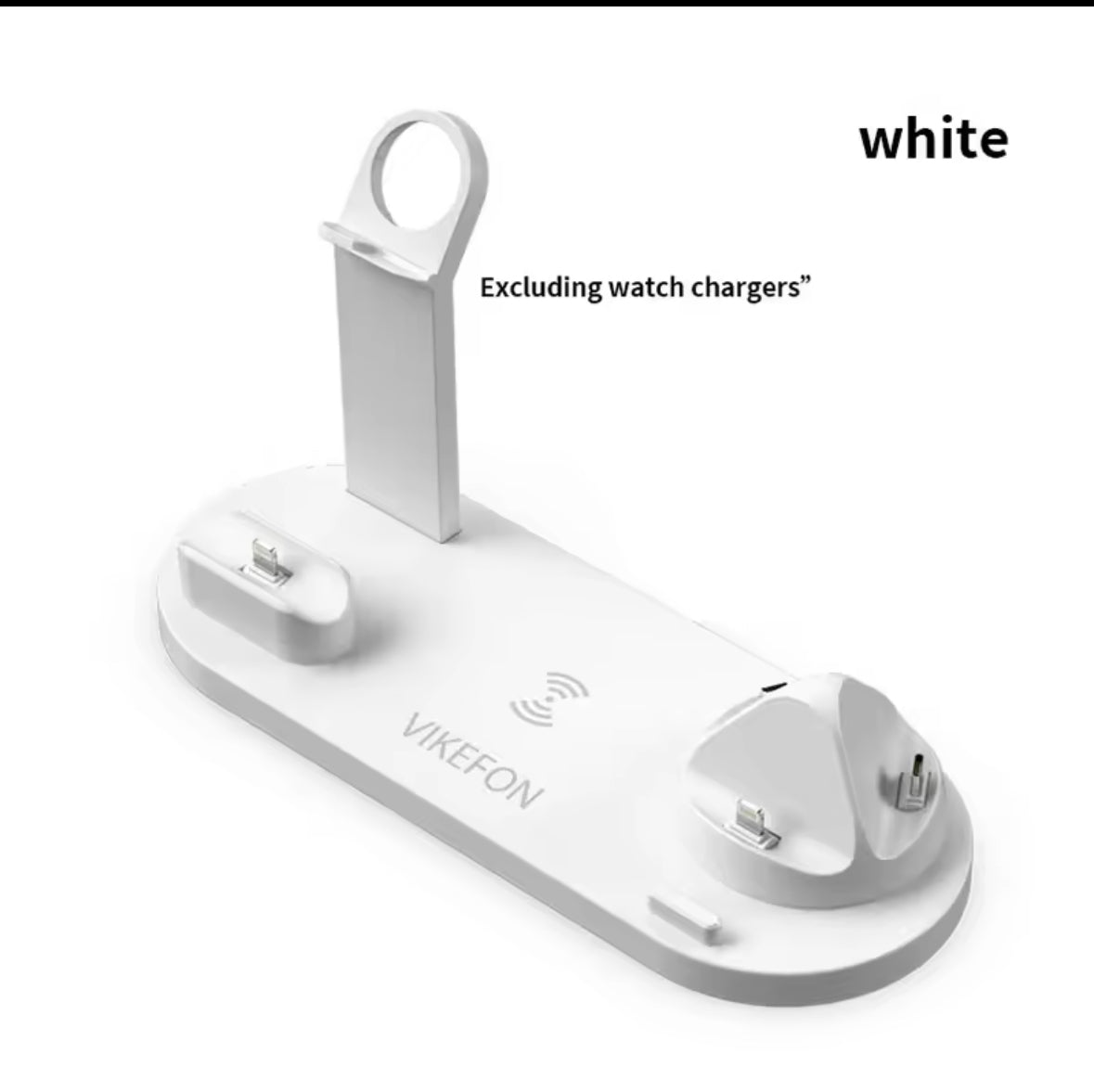 Supporto per caricabatterie wireless 30W 7 in 1 per iPhone 14 13 12 Pro Max Apple Watch Airpods Pro iWatch 8 7 Dock station di ricarica rapida